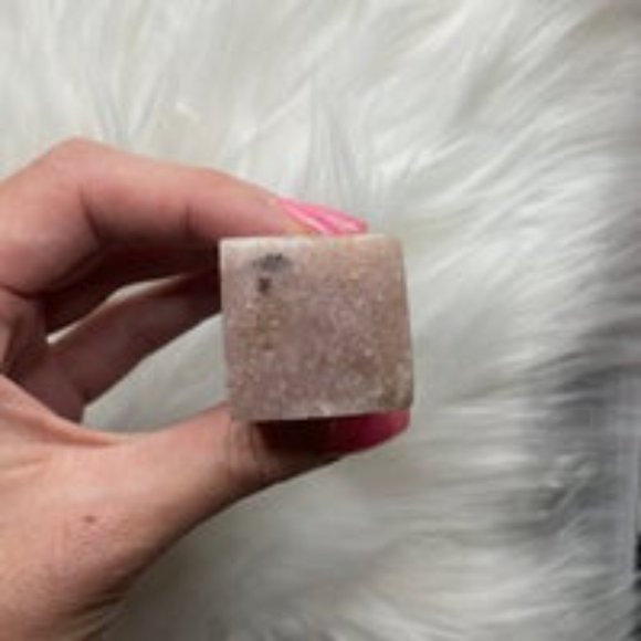 Druzy Pink Amethyst Obelisk - Picture 10 of 13